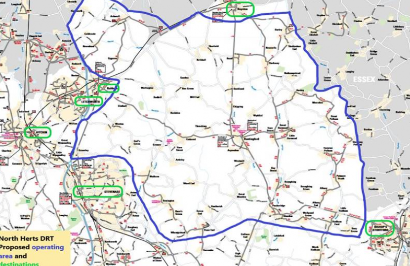 DRT Zone for North East Herts