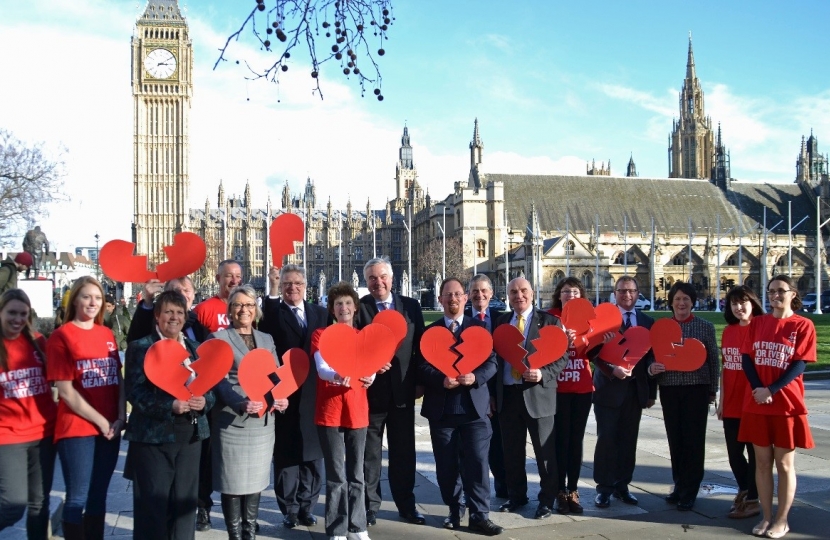 Sir Oliver supporting the BHF's call for CPR to be taught in schools