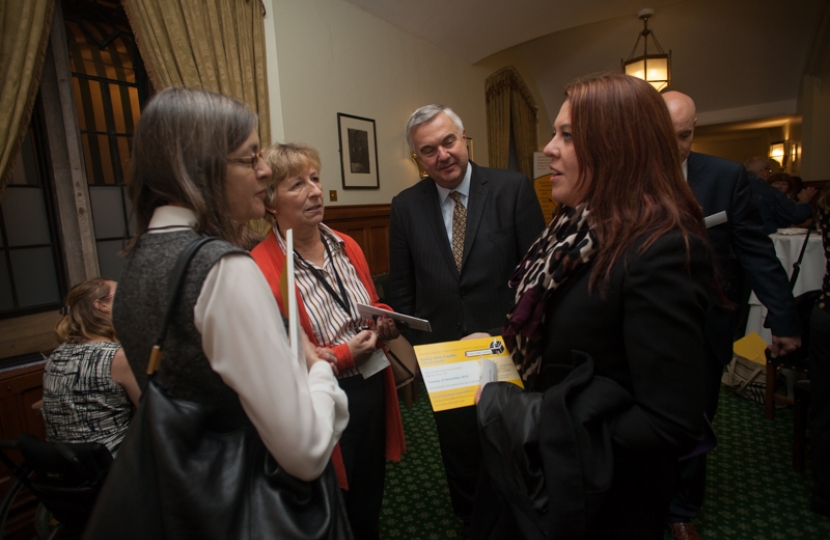 Sir Oliver & Lady Heald, Sue Jagelman and Royston Mayor Victoria Hulstrom-Allen